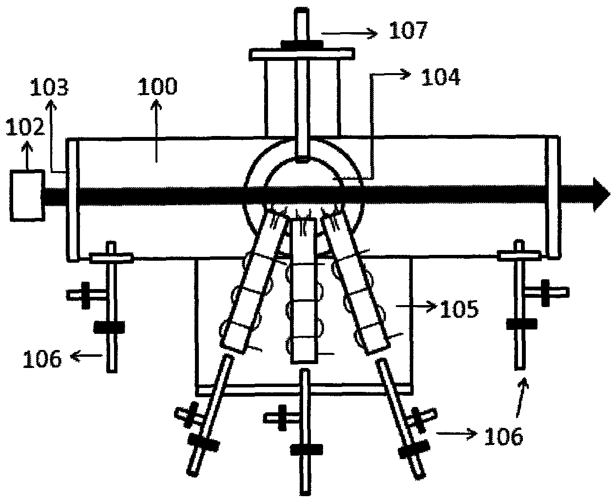 Laser-assisted nano-particle preparation method, and apparatus thereof