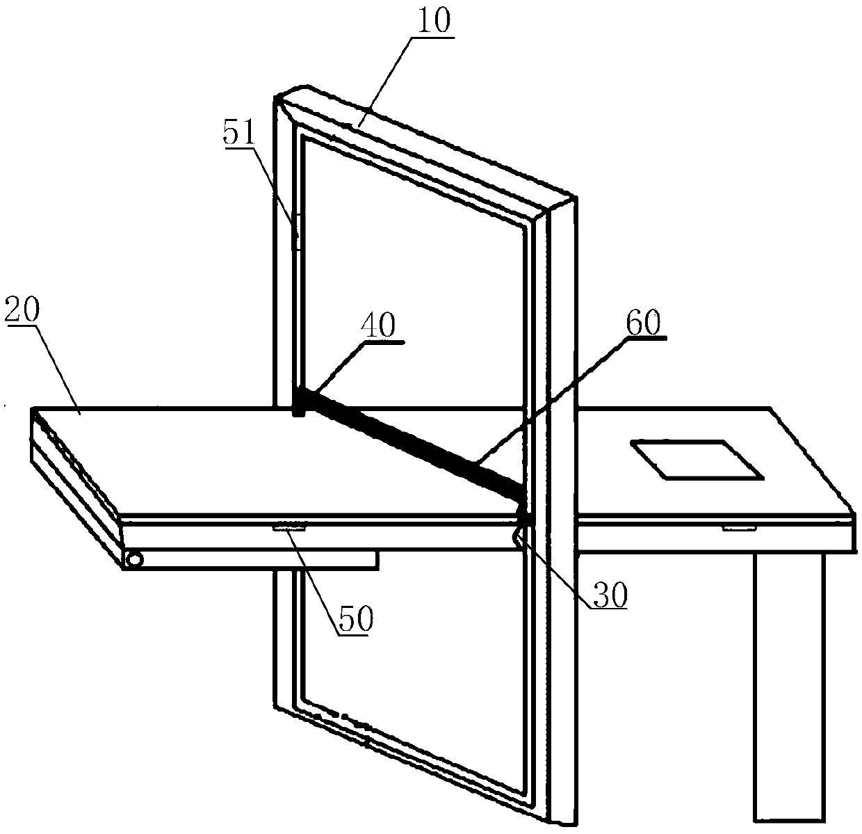 Door panel capable of being used as table tennis table