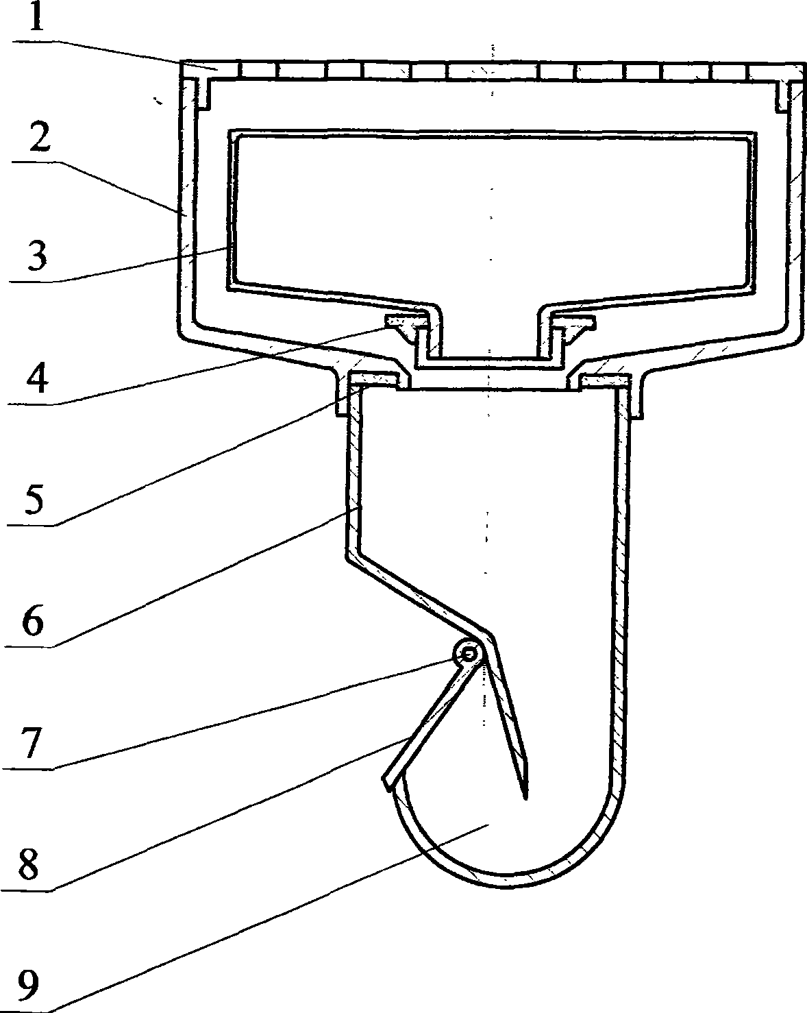 Multiple sealing floor drain