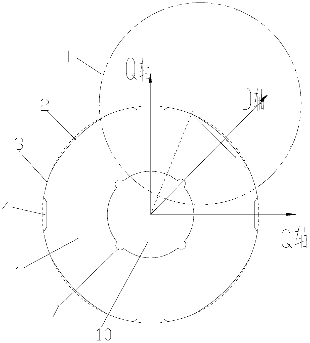 Motor rotor and synchronous reluctance motor