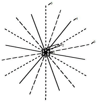 A curtain grouting method for a well-developed karst fracture on the roof of an ore body and a strong water-rich deposit