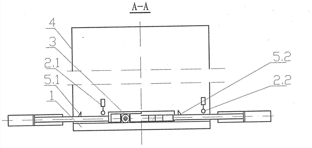 Sliding frame arch breaking method of stock bin