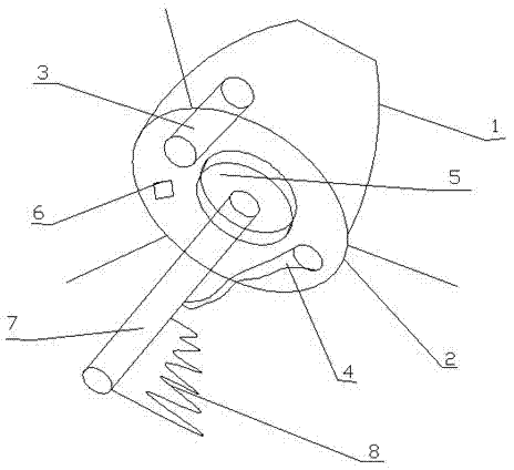 Automatic cup cleaning device