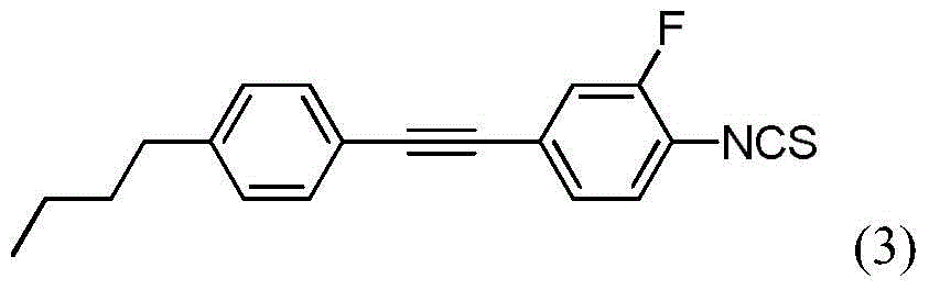 A kind of high birefringence liquid crystal compound and composition thereof