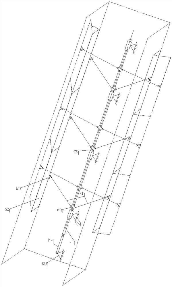 Suspension window opening and closing control device