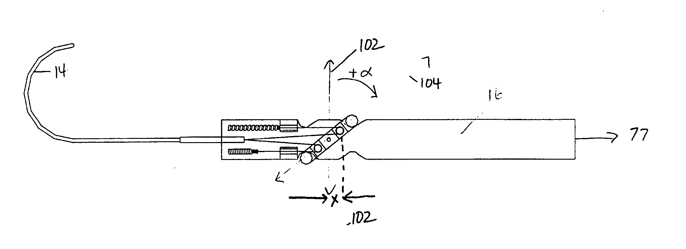 Steering mechanism for bi-directional catheter