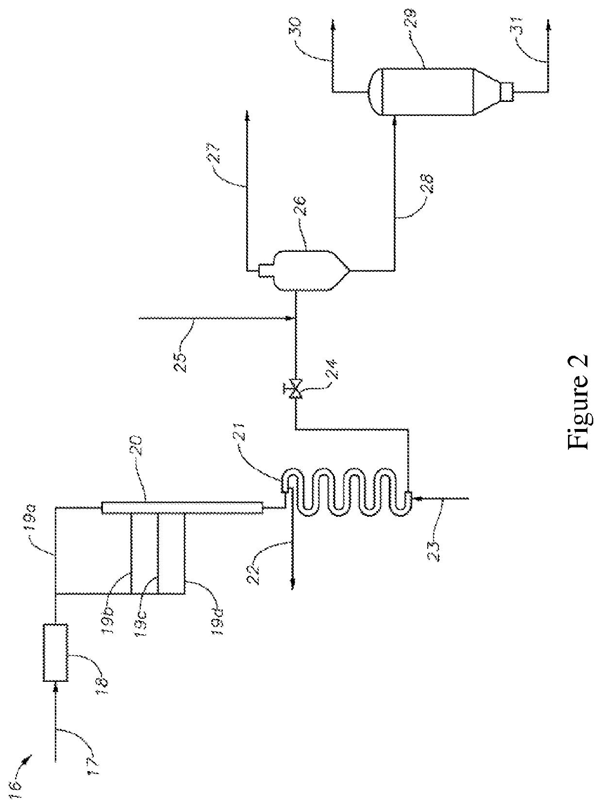 High pressure polyethylene product cooling