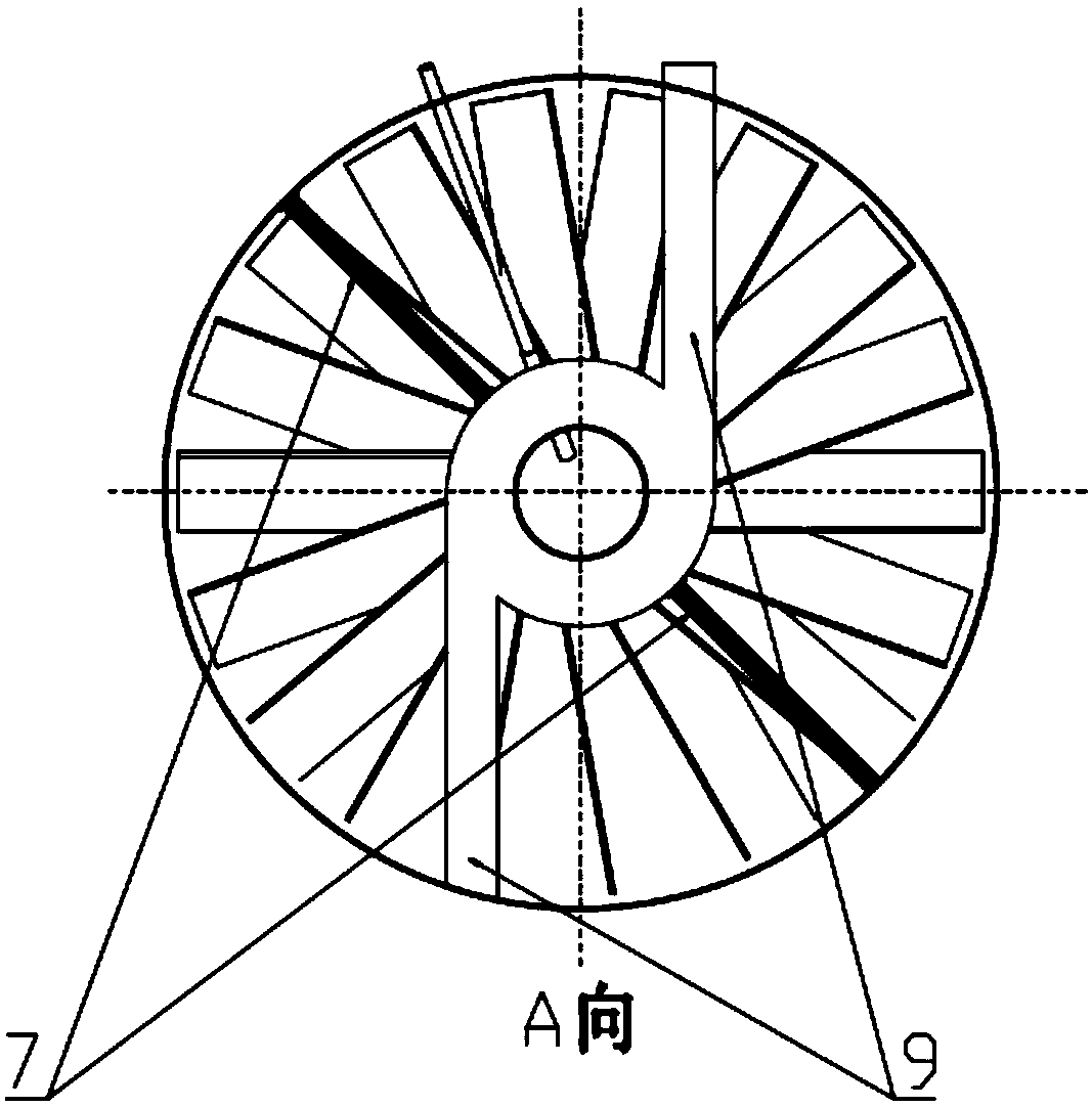 Pipeline smoke heating device