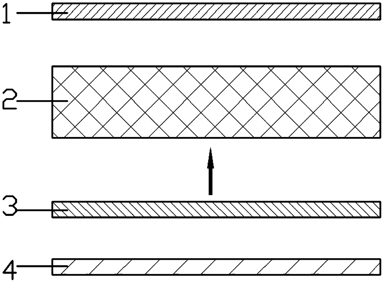 A secondary etching double-sided circuit board structure and its production process