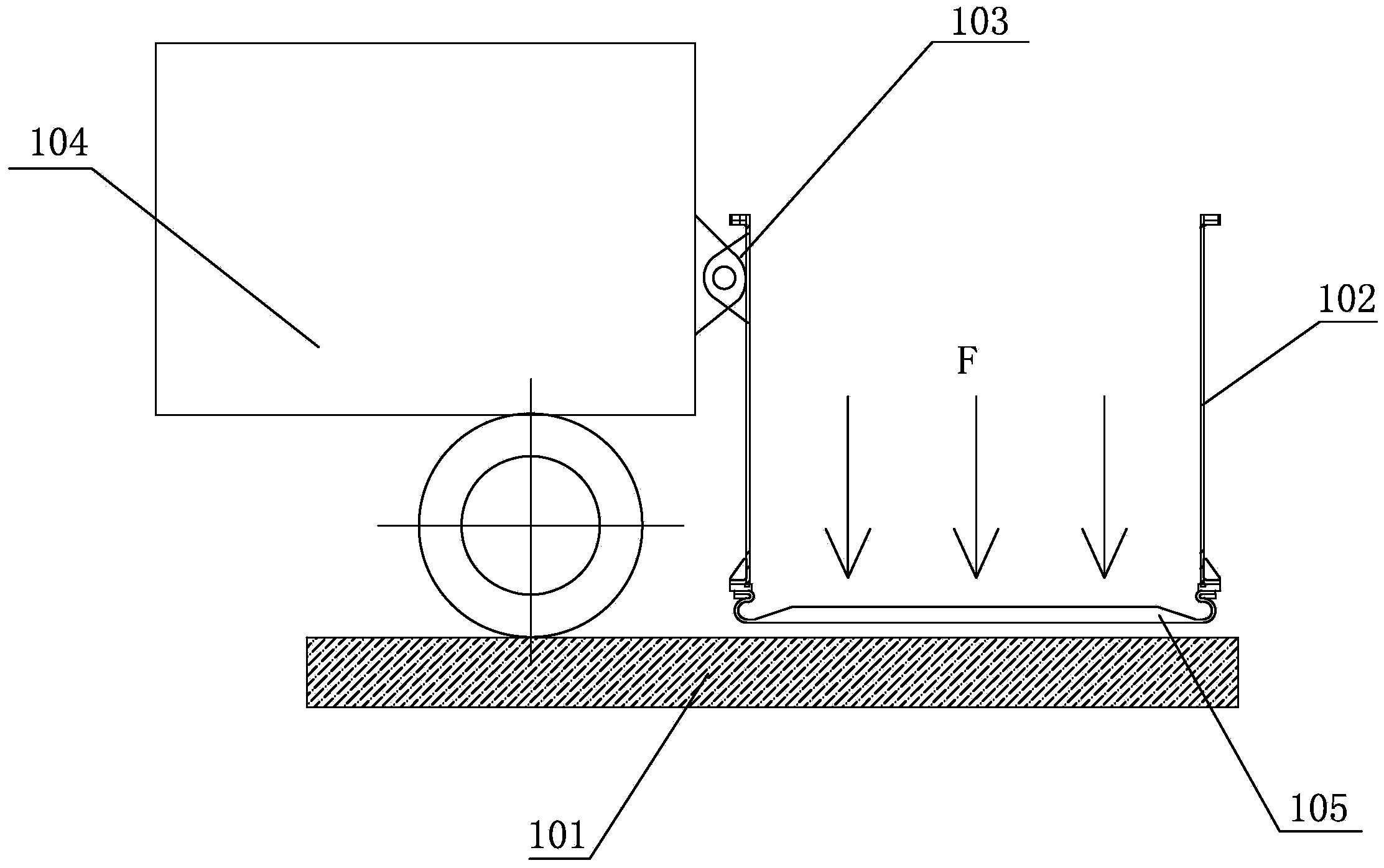 Ejection additional load simulation test system