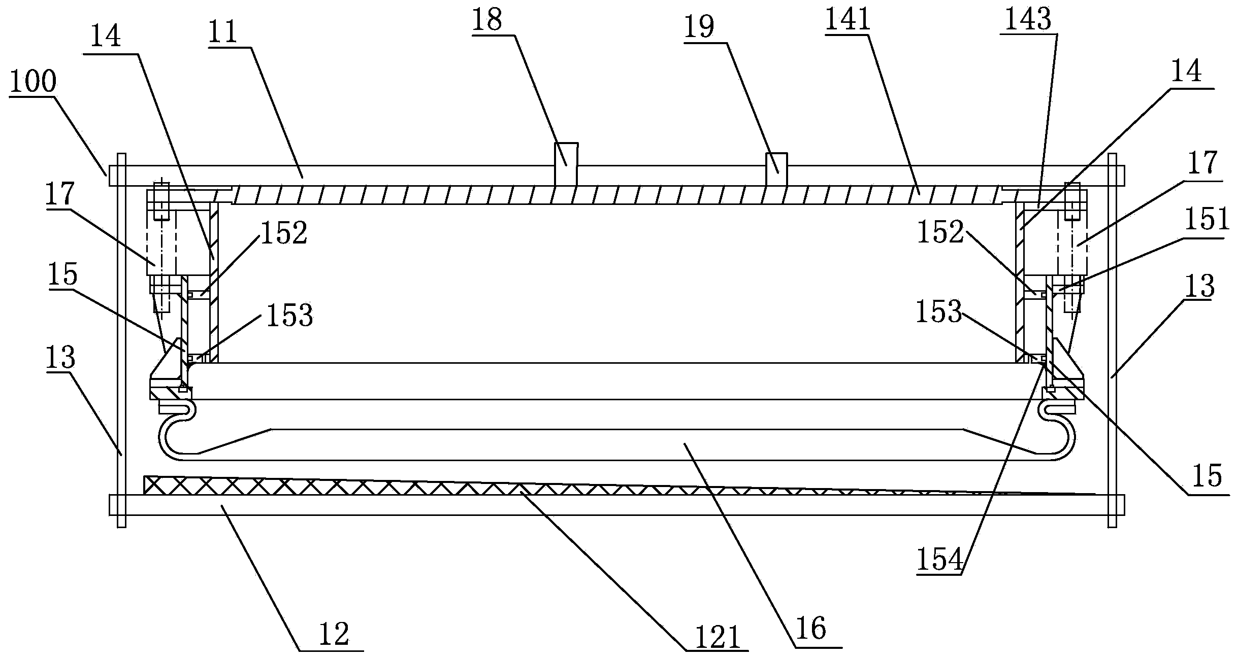 Ejection additional load simulation test system