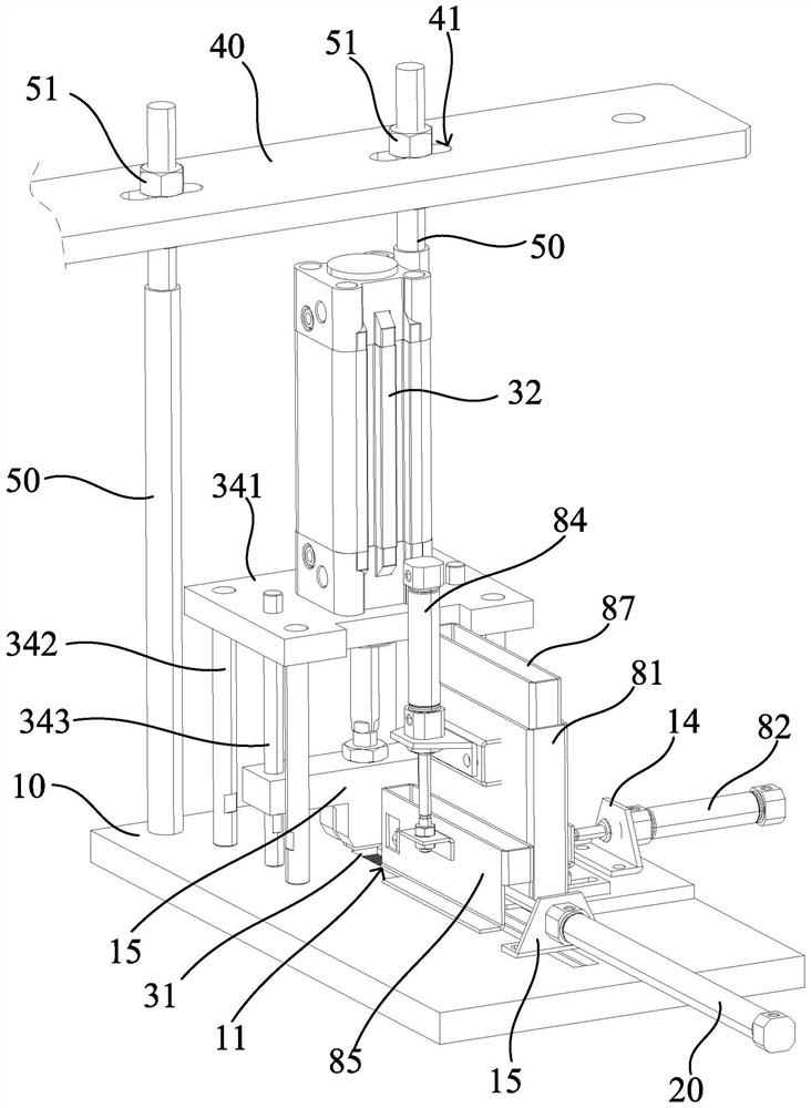 Code nail driving device