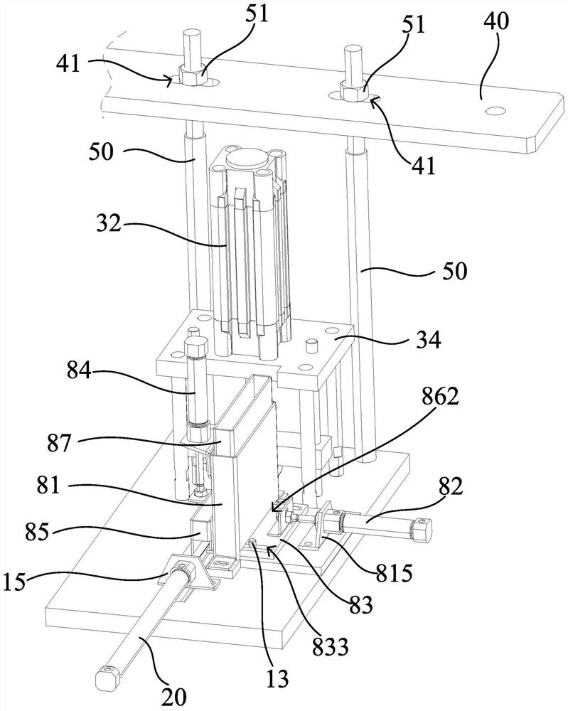 Code nail driving device