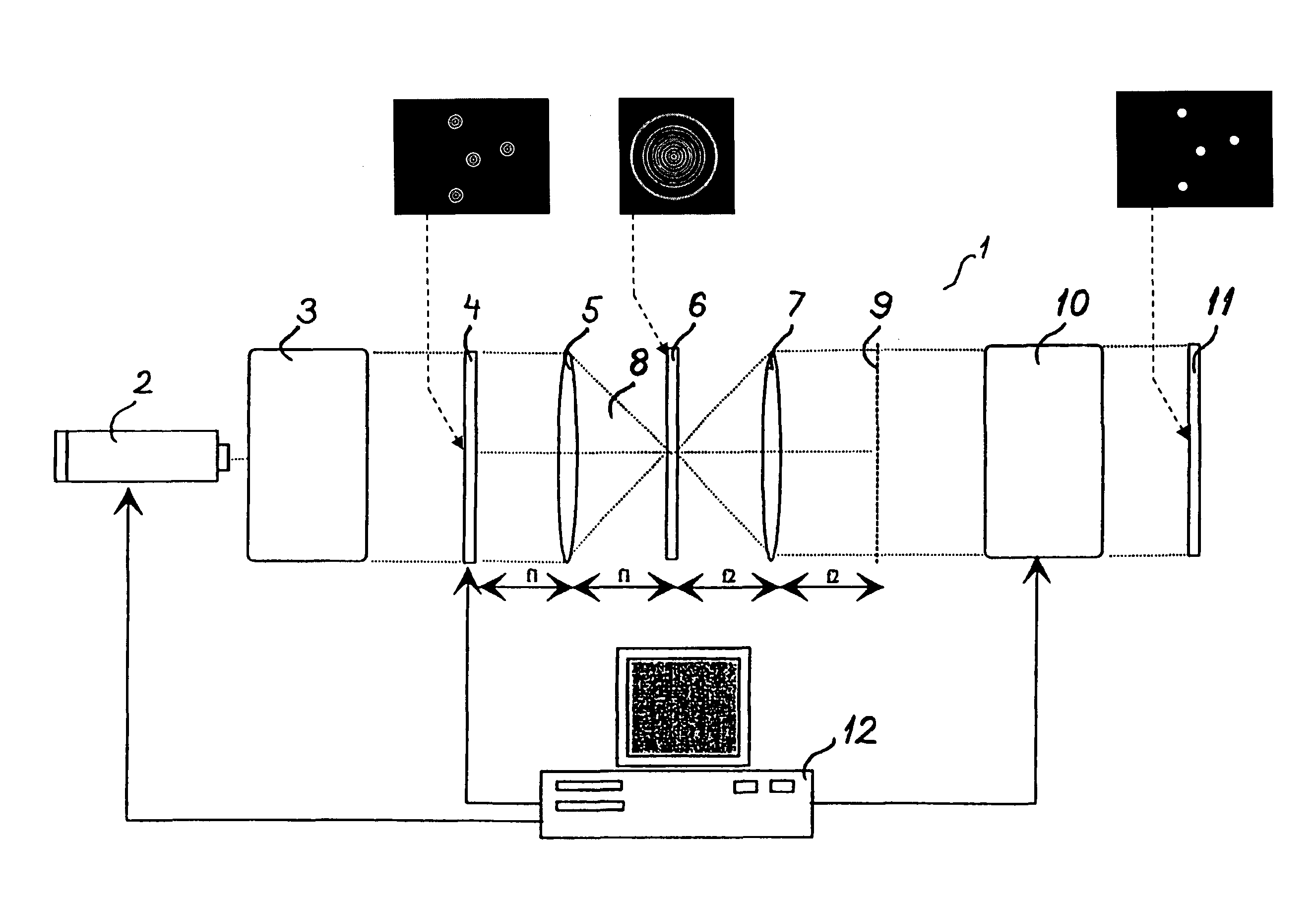 Light beam generation