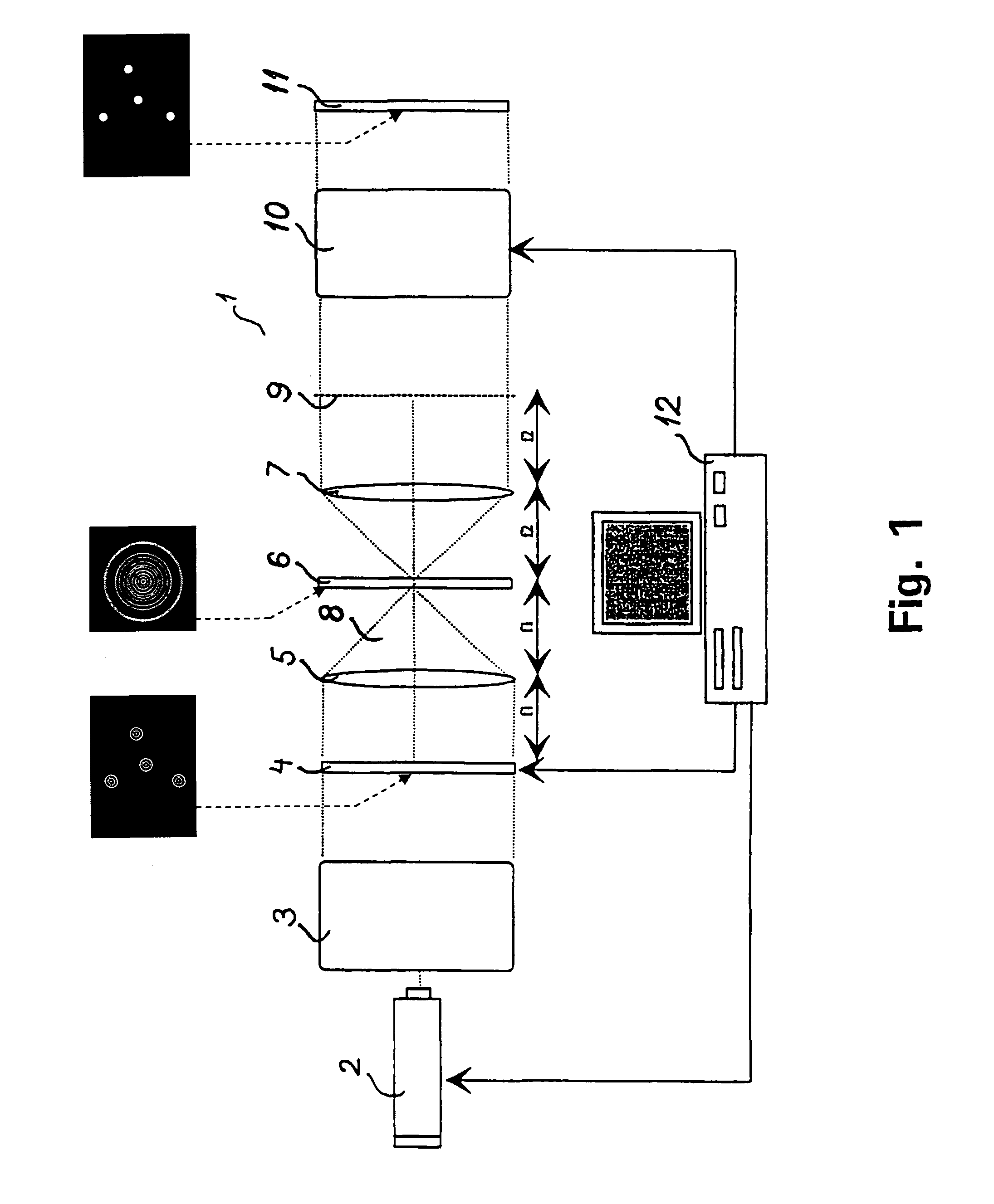 Light beam generation