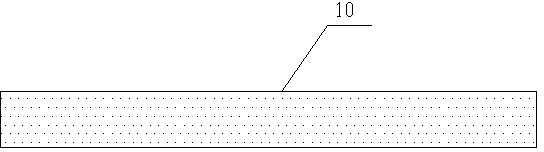 Multi-chip front-mount packaging structure with etching first and packaging without base island and its manufacturing method