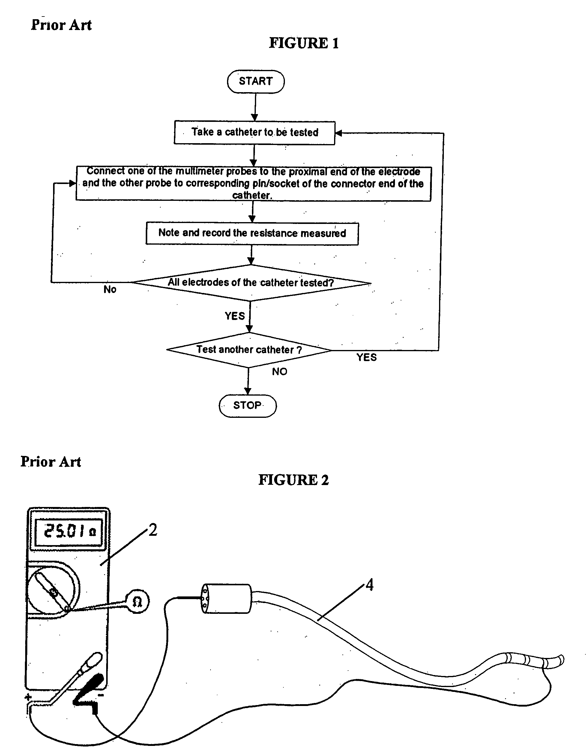 Catheter and cable inspection system and method