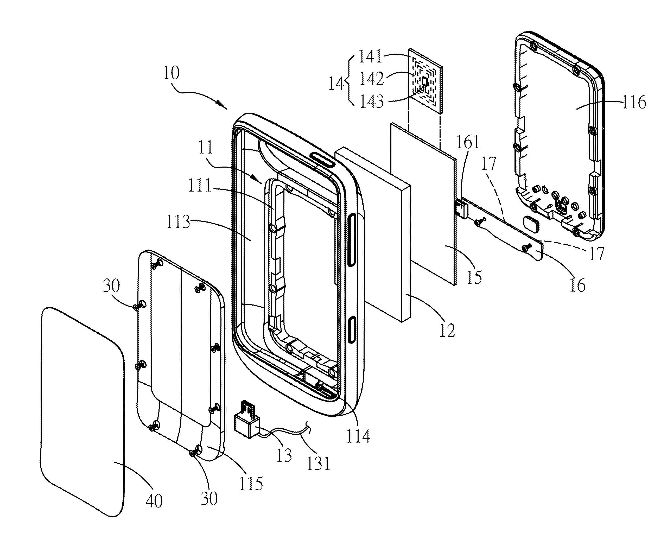 Protective cover of mobile electronic product