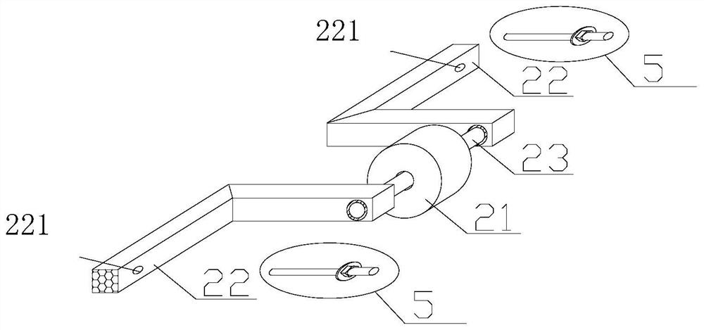 Reinforcing steel bar protective layer thickness control device and construction process