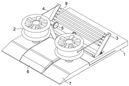 Anti-landslide device for new energy automobile