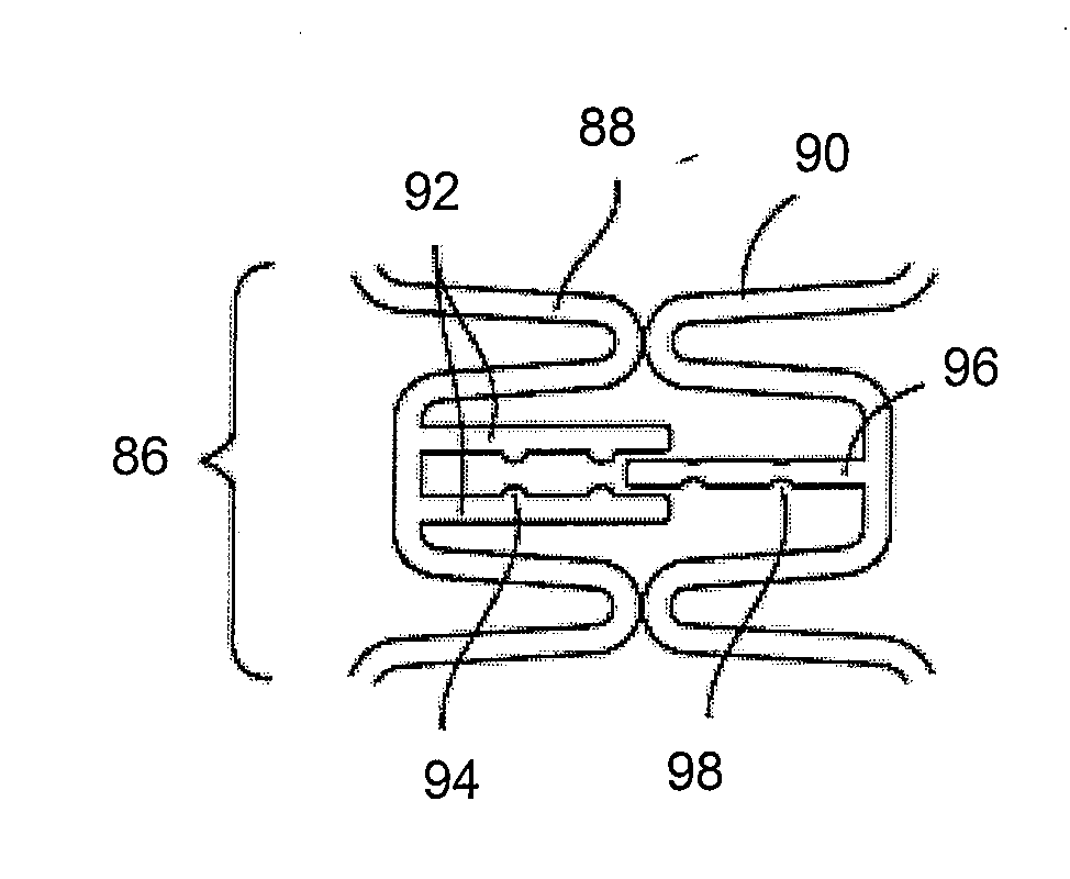 Apparatus and methods for interlocking stent segments