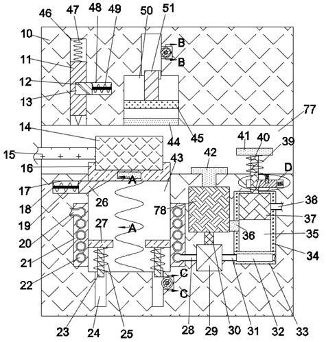 Large data server hard disk emergency protection device