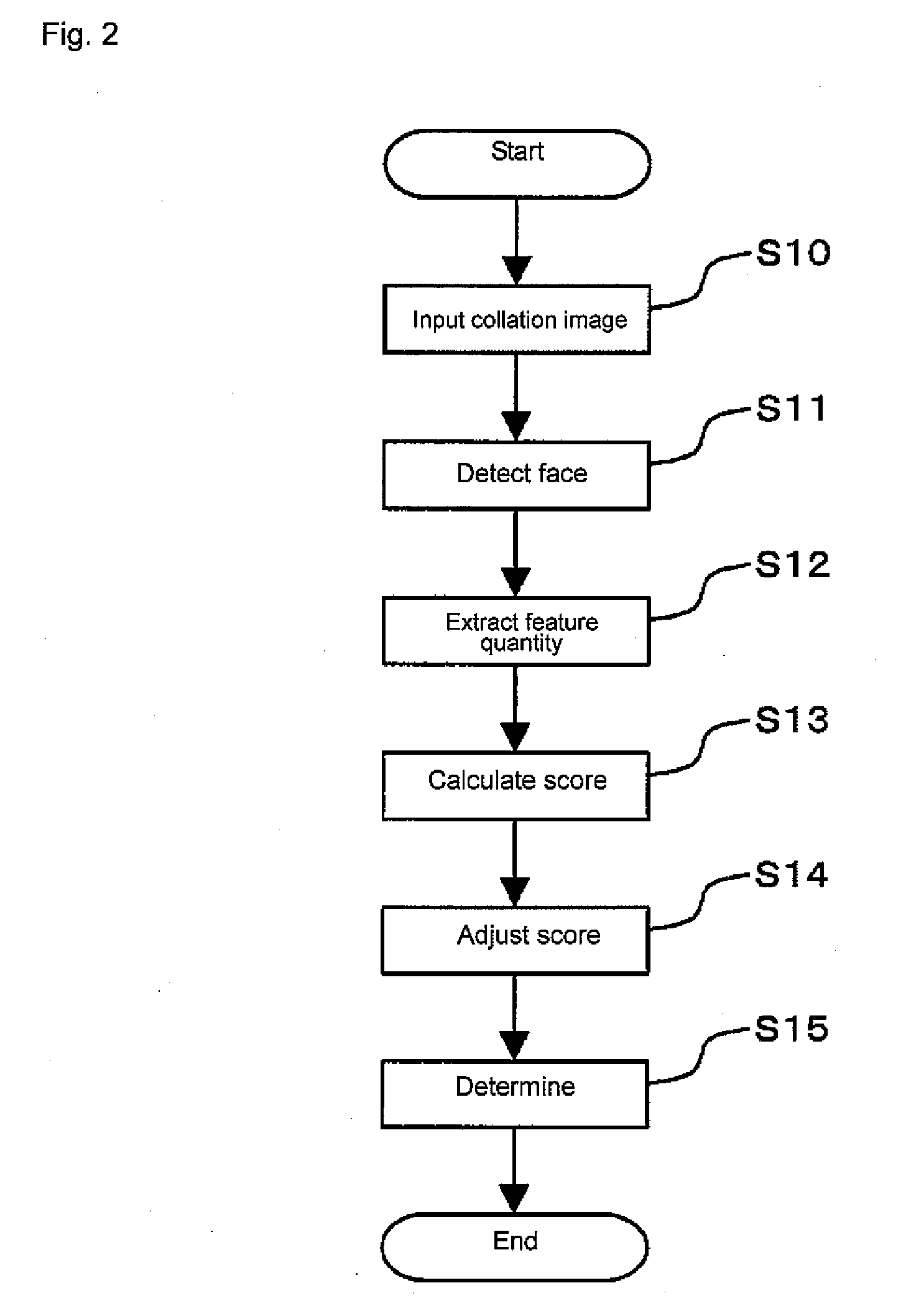 Face collation apparatus