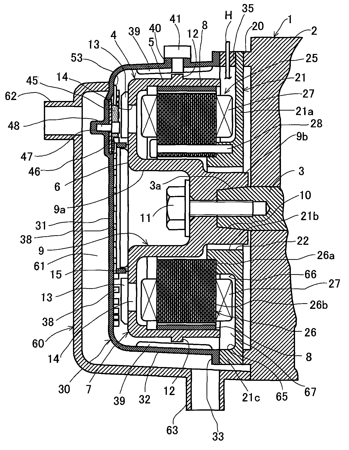 Starter generator