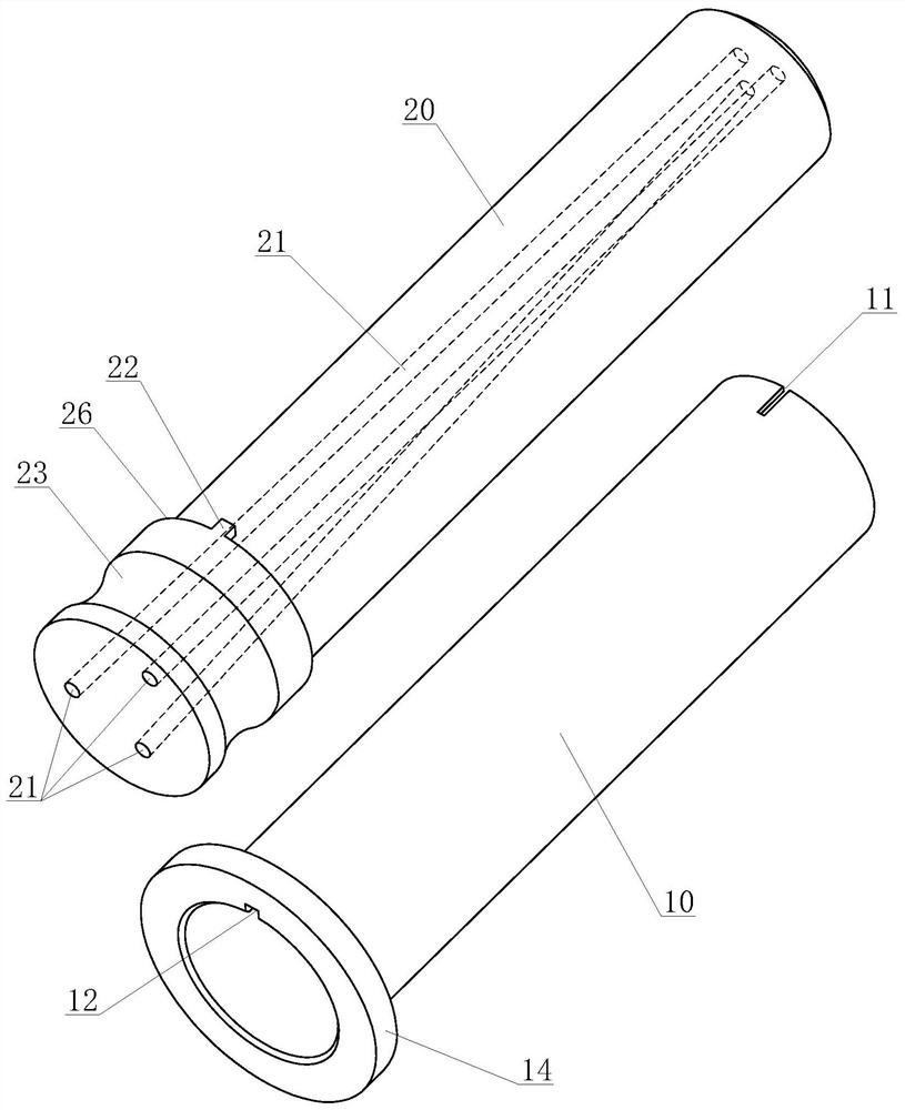 A set of implanting needle applicators