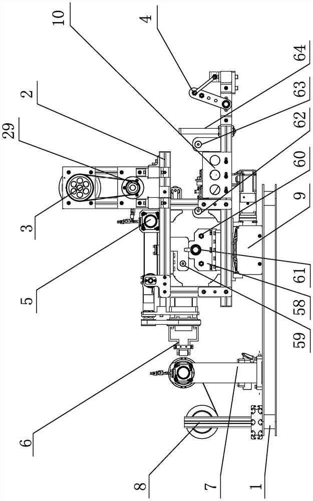 A desktop four-axis linkage fiber winding machine for grid structure forming