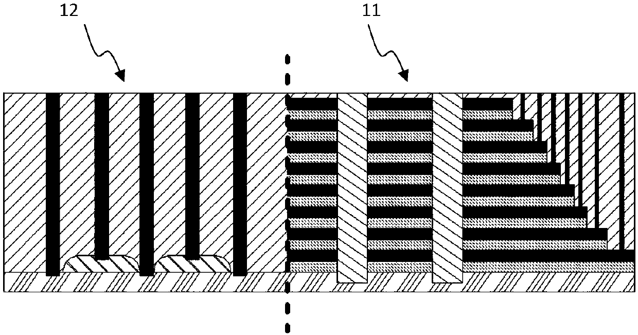 Preparation method and structure of three-dimensional memory