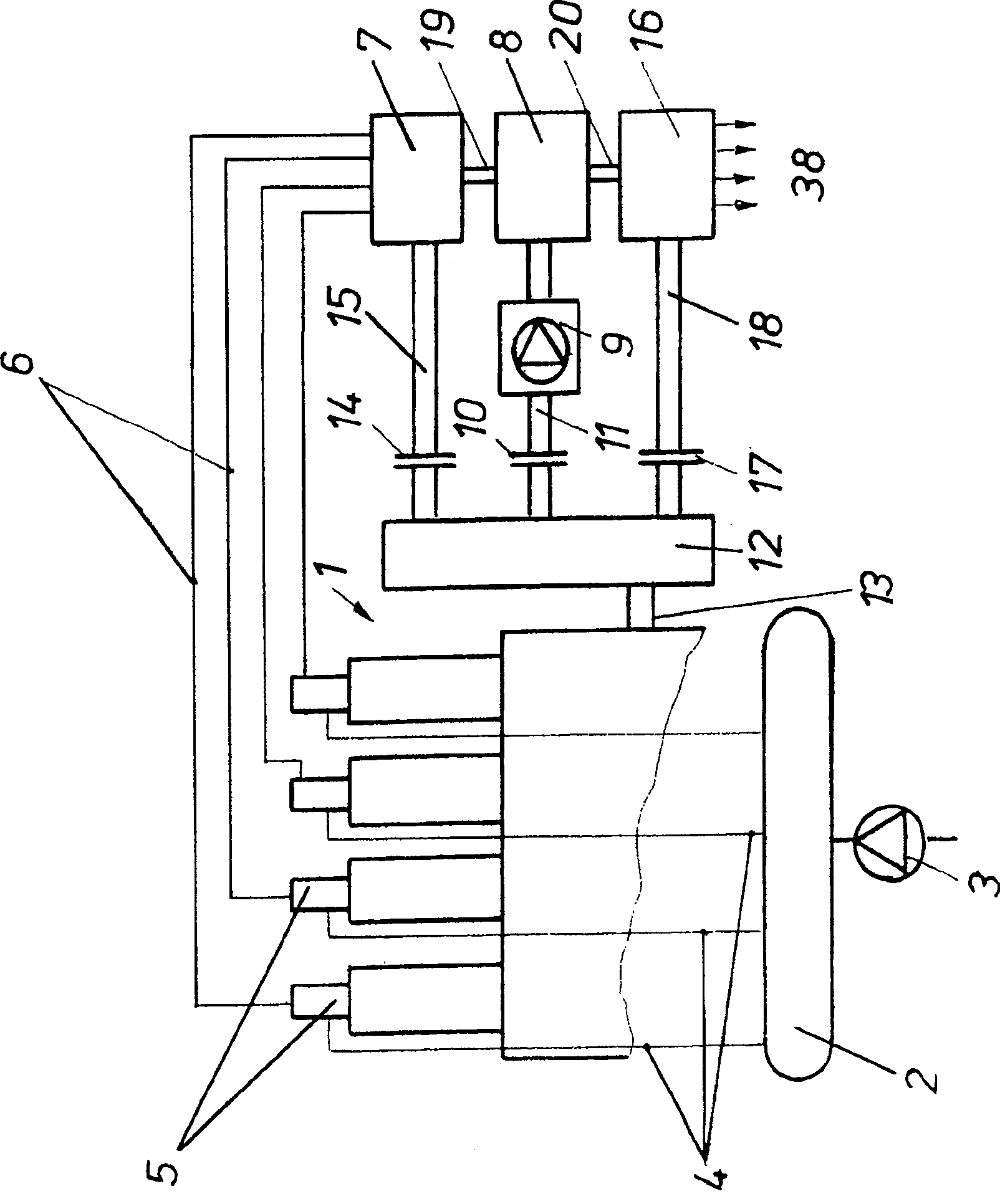 Internal combustion engine device