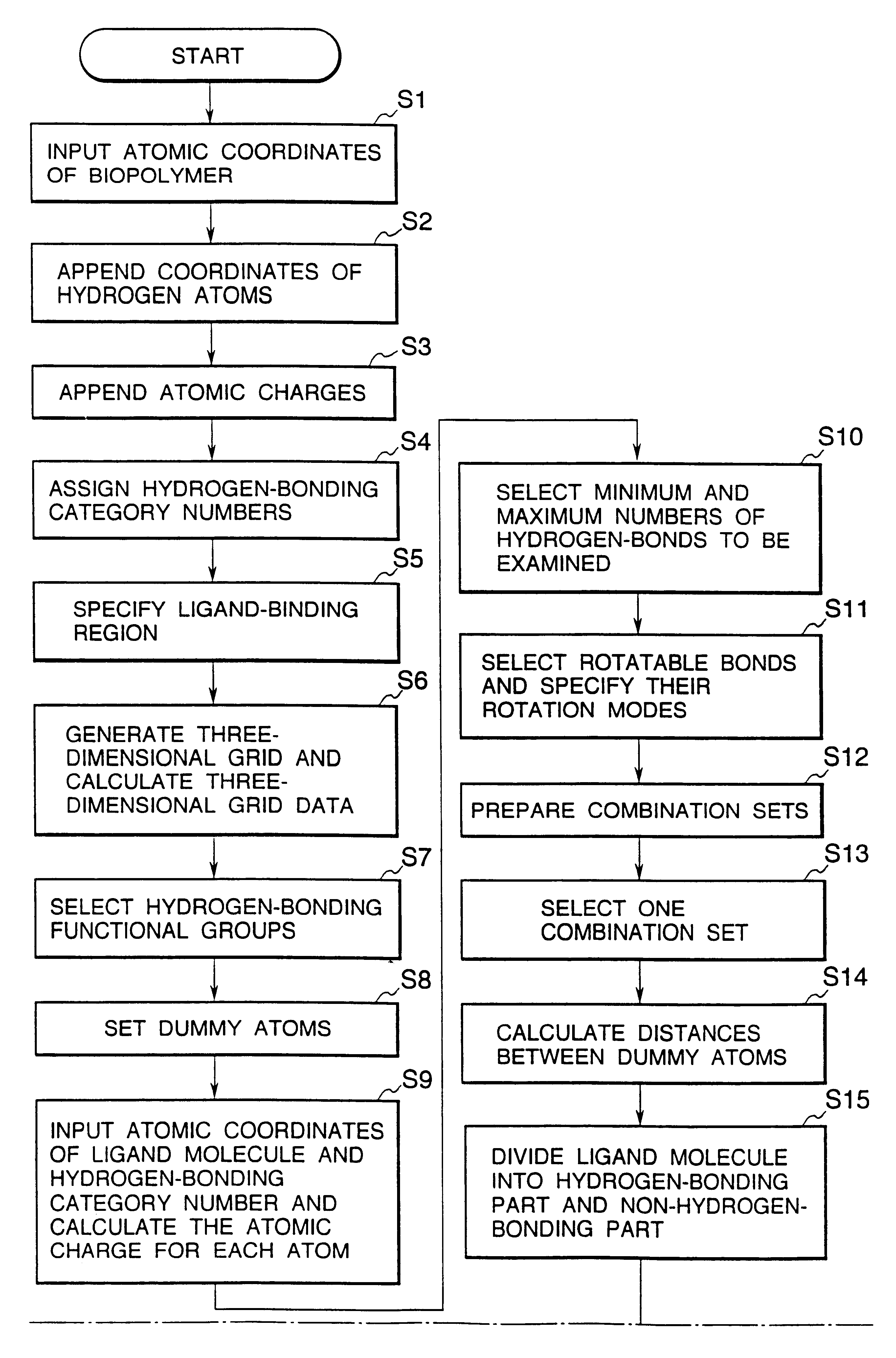 Methods for searching stable docking models of biopolymer-ligand molecule complex