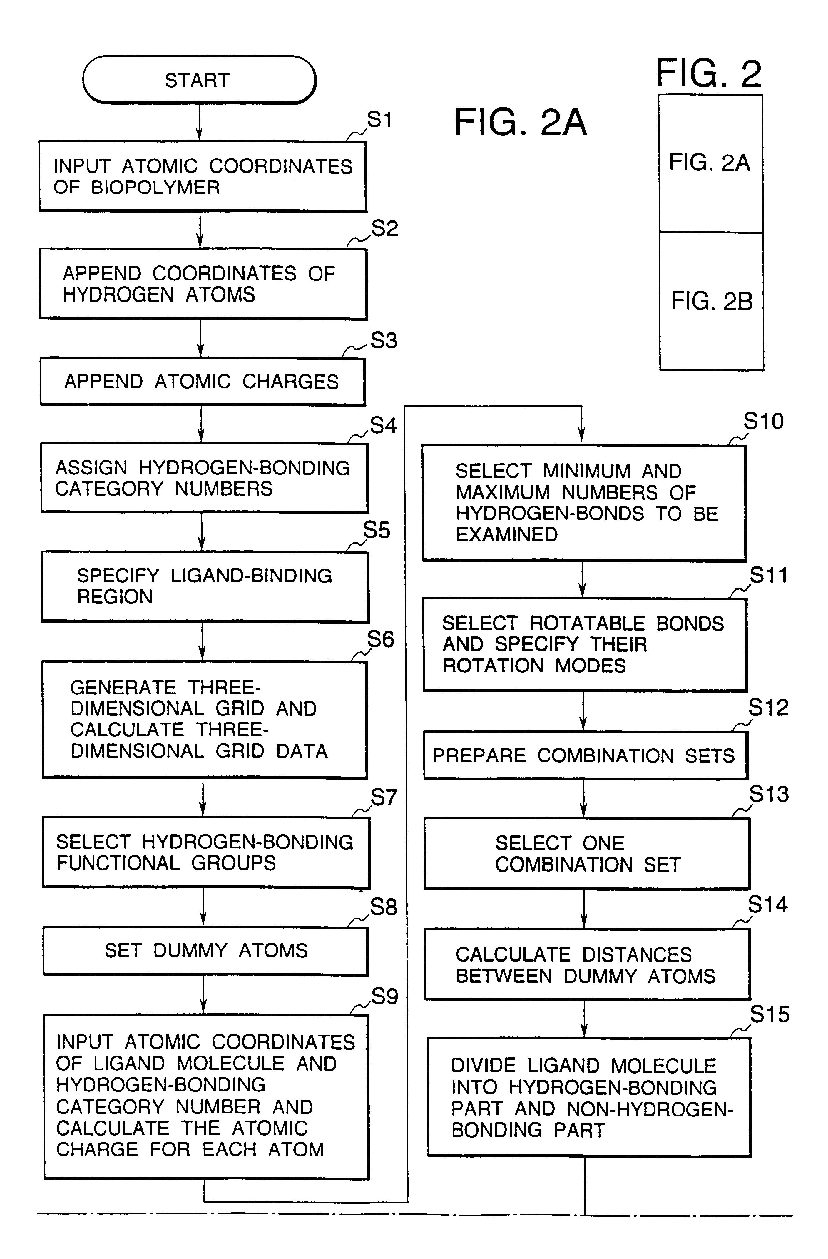 Methods for searching stable docking models of biopolymer-ligand molecule complex