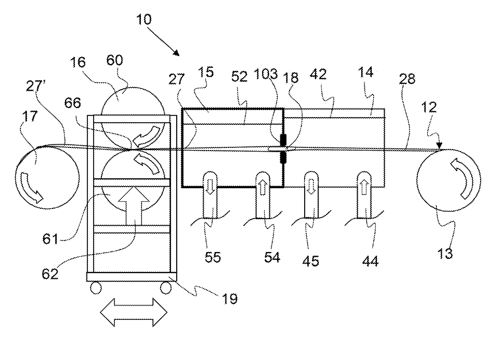 Heat-shrink tubing process apparatus and method of making heat-shrink tubing