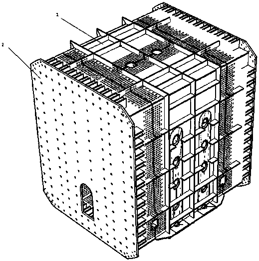 Manufacturing method for multi-module multi-layer bolted anchoring beam