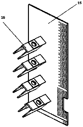 Manufacturing method for multi-module multi-layer bolted anchoring beam