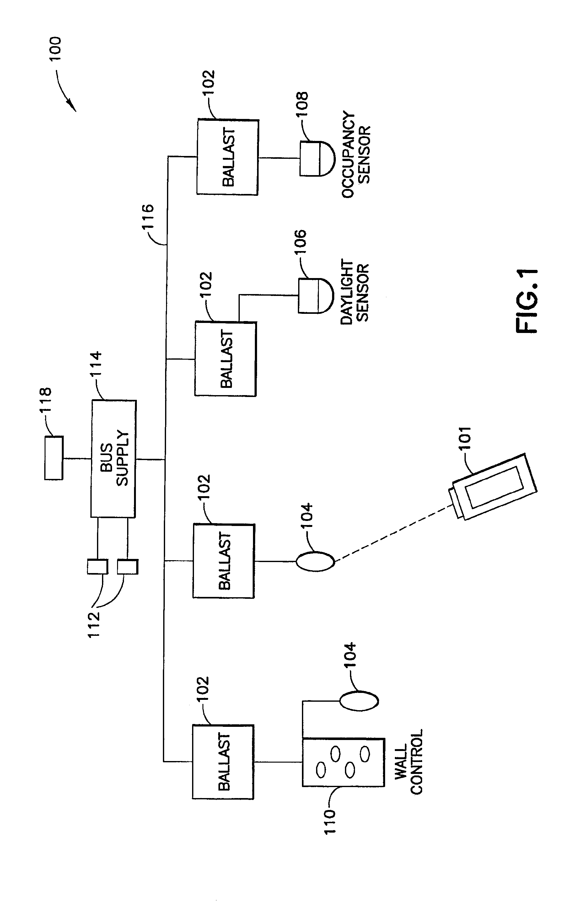 Handheld programmer for lighting control system