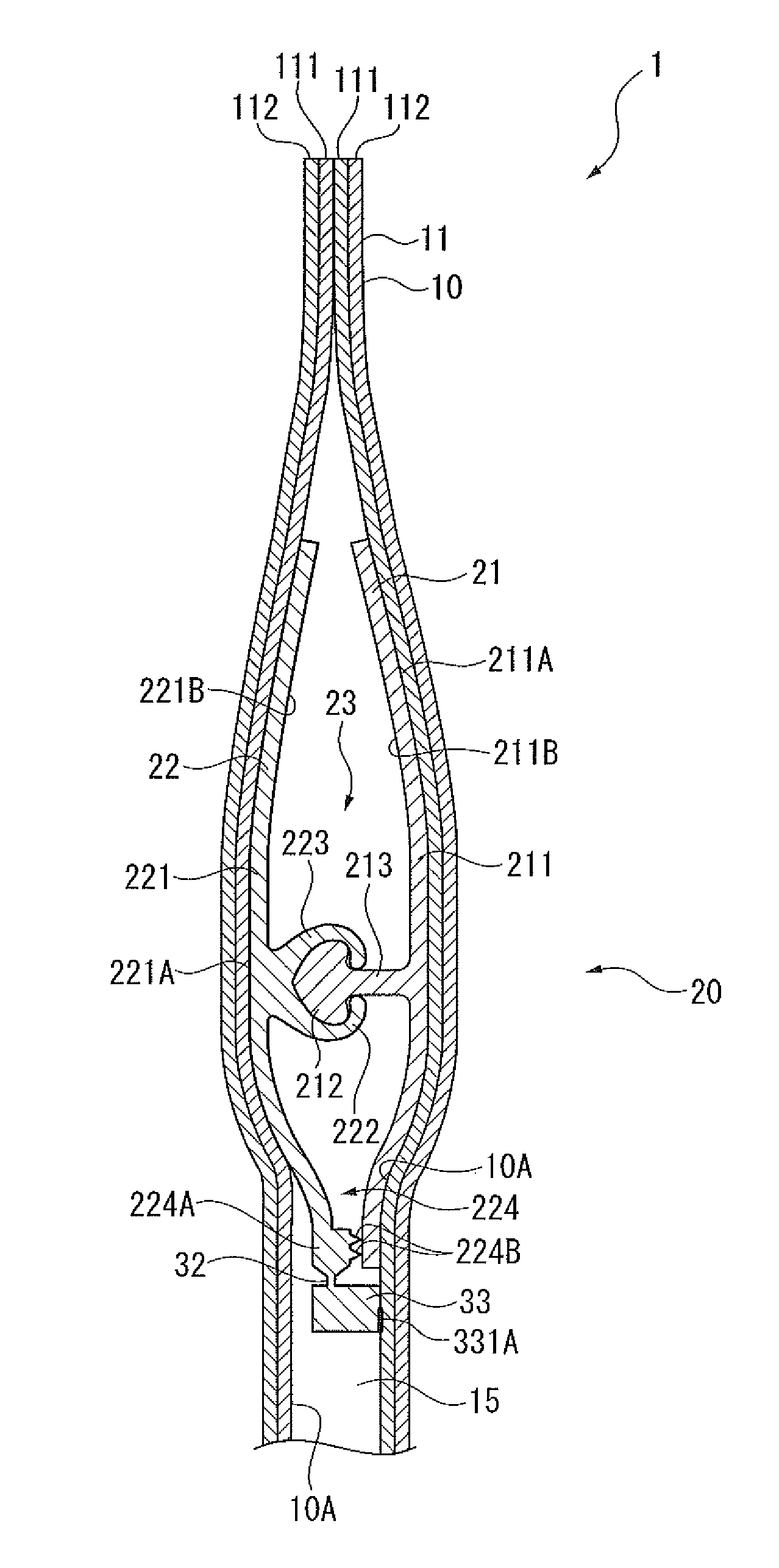 Zipper tape and packaging bag with zipper tape