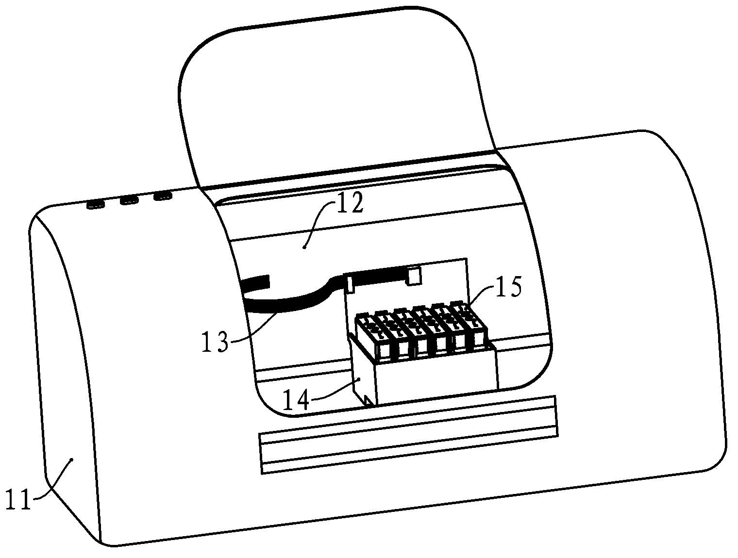 Data rewriting device for consumable chip and working method of data rewriting device