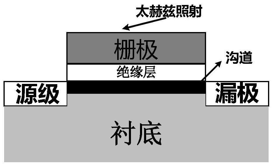 Silicon-based rasterized grid terahertz detector based on frequency selective surface