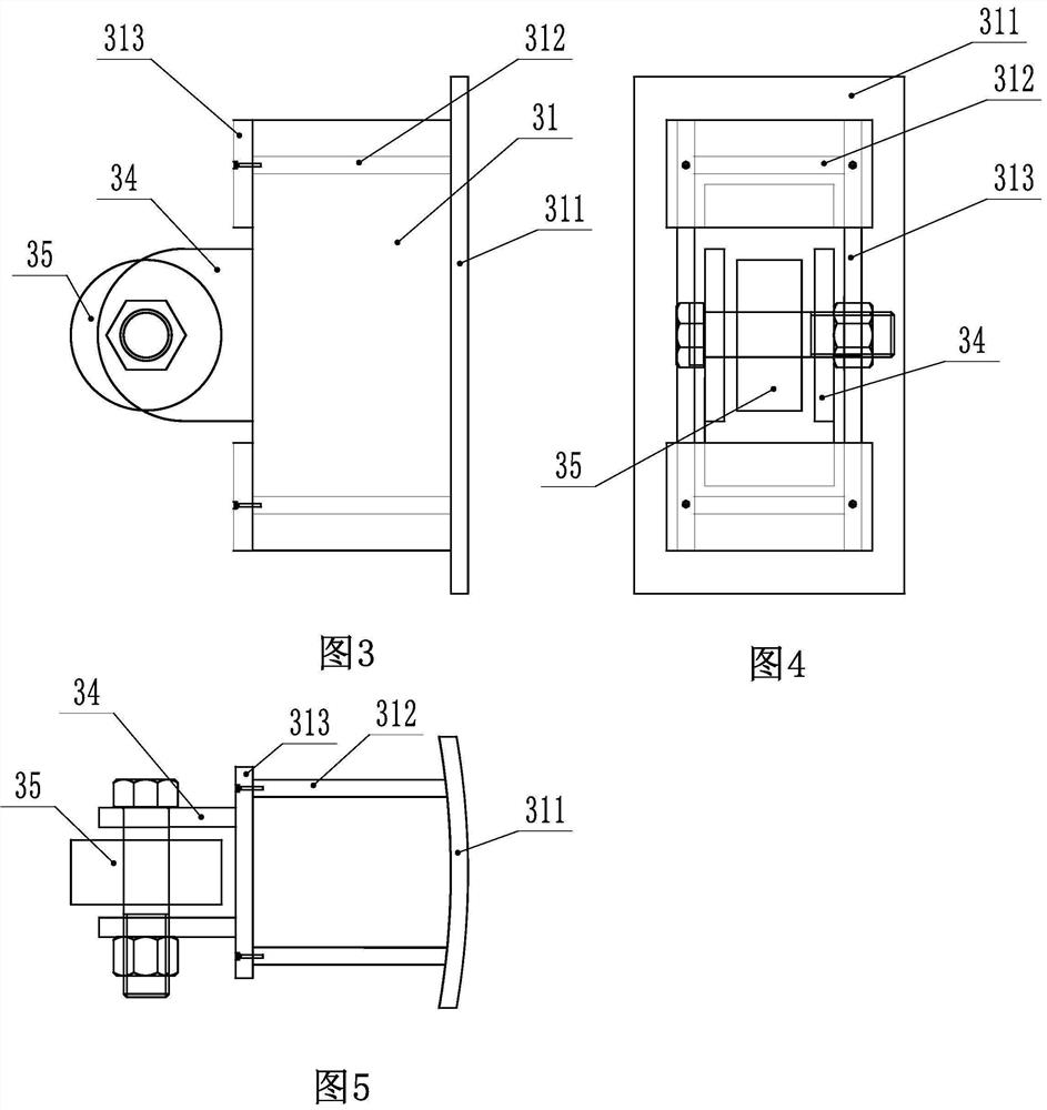 Lifting type breeding device with damping structure