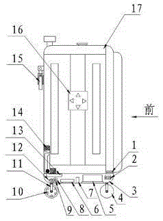 An electric passenger suitcase