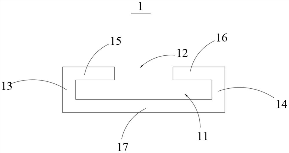 Lateral displacement resisting horizontal supporting structure for post-cast strip of super high-rise underground wall