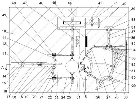 Spherical crystal polishing device capable of automatically adjusting rotating speed