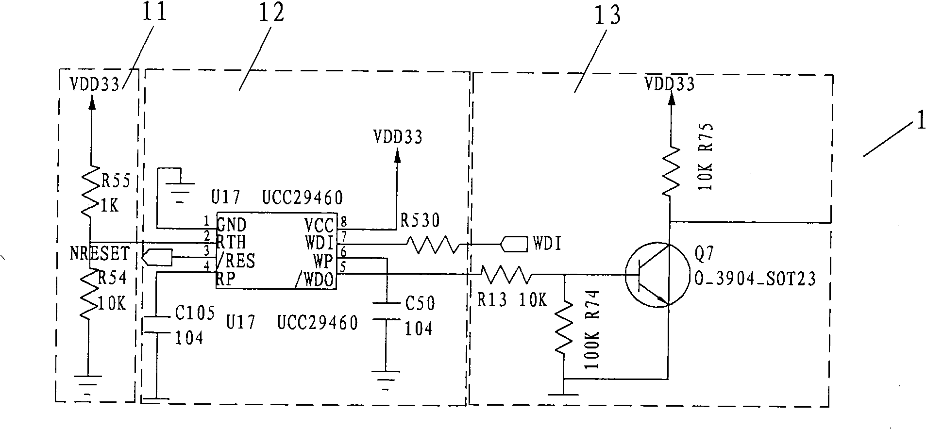 Virtual lookout device of wireless communication