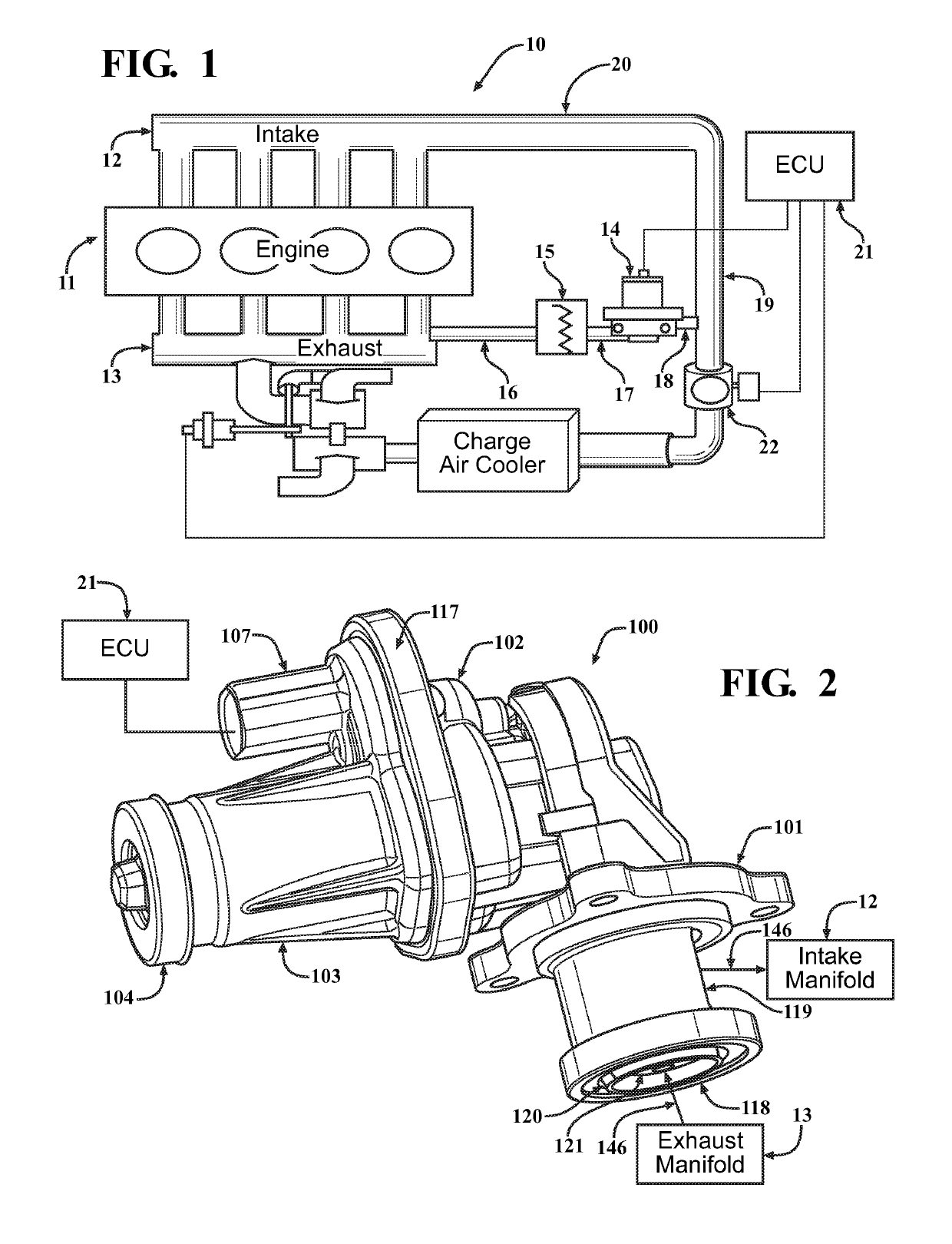 Split linkage mechanism for valve assembly