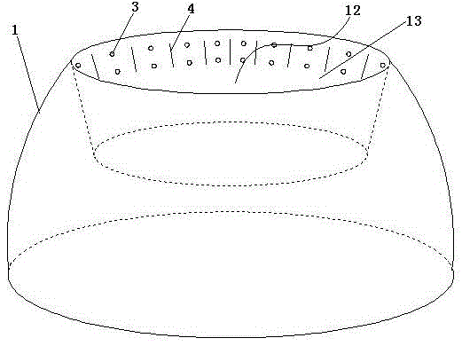 Energy-saving gas stove core with fire spit out of side wall