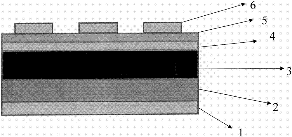 Film solar cell with combination of perovskite monocrystalline material and P-type monocrystalline silicon and preparation method thereof