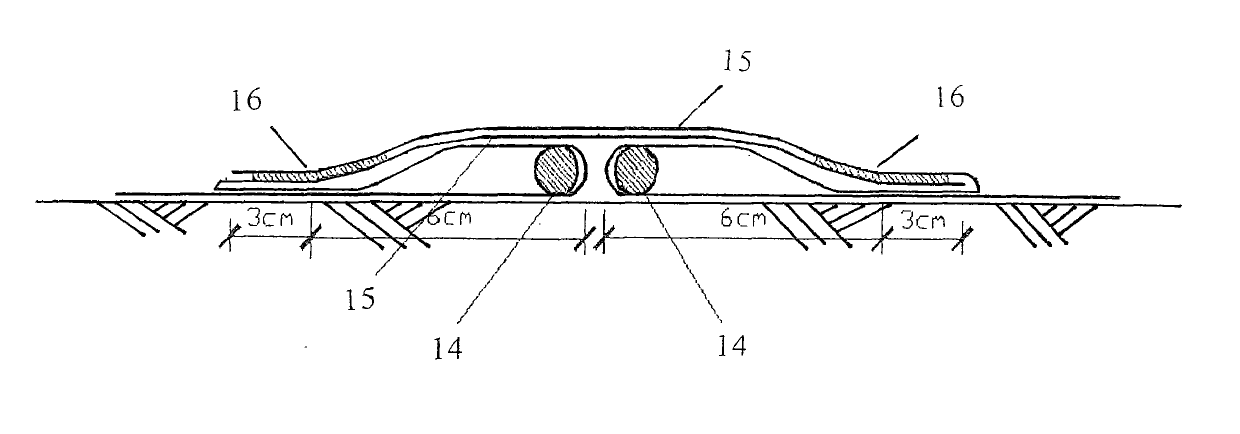 Structure and connecting and construction method for buoyancy dam type emergency water retaining small dike